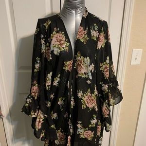 Ruffle Kimono 2x